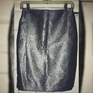 Ann Taylor Leopard Skirt